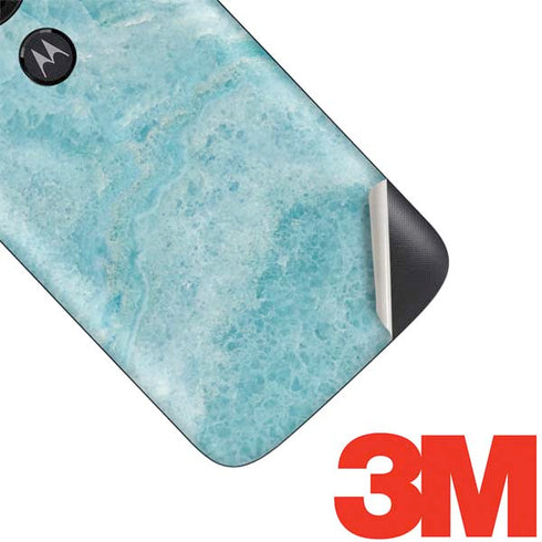 Crystal Turquoise Moto E5 Play Skin